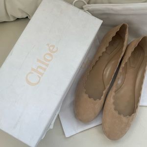 Chloe Scallop flats